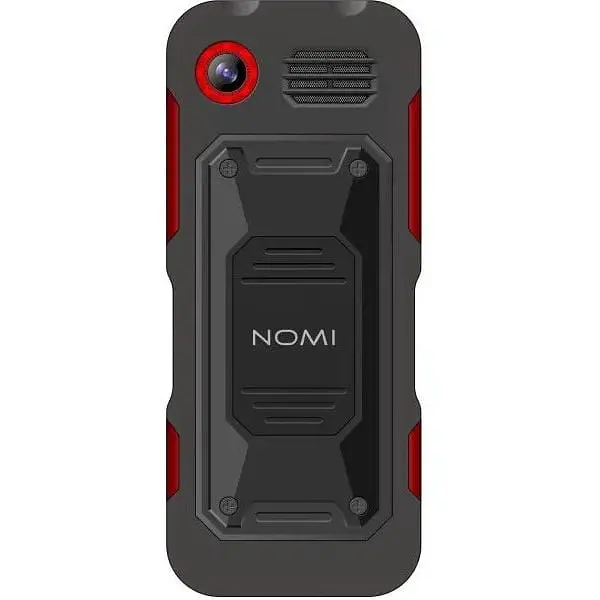 Телефон Nomi i1850 Black-red - фото 2