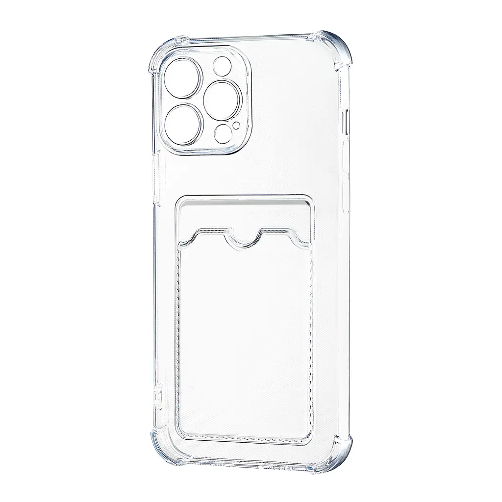 Чохол Clear Pocket Case Protected Camera iPhone 13 Pro Max Прозорий