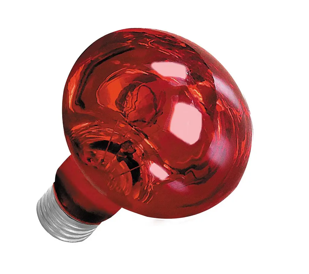 Лампа нічна для обігріву Terra Night Heat Red, 100W Happet, (BR04) - фото 2