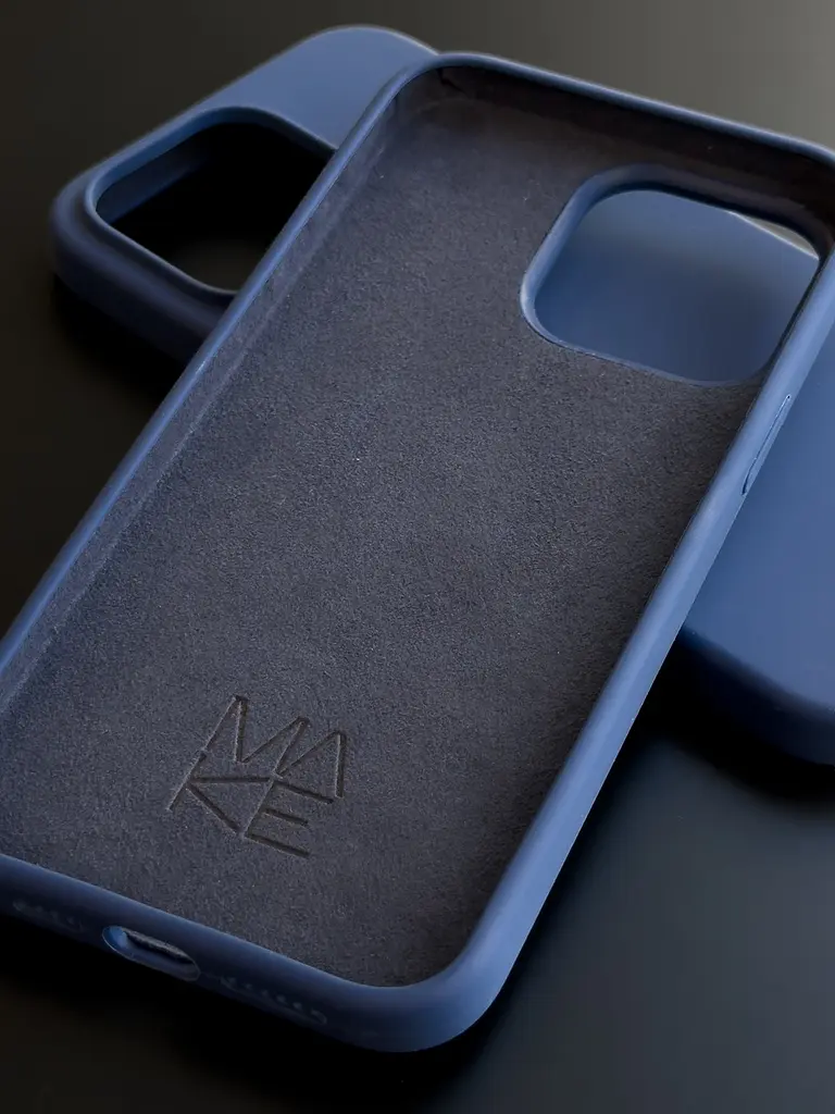 Чохол MAKE Apple iPhone 15 Pro Max Silicone Navy Blue - фото 2