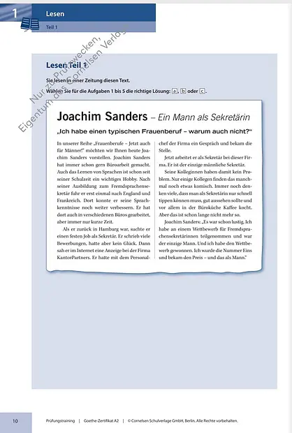 Prufungstraining DaF: Goethe-Zertifikat A2 als E-Book mit Audios online - Володимир Камінер - фото 4