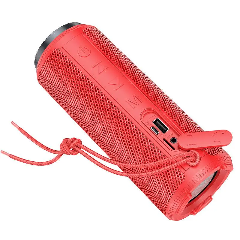 Колонка портативная Borofone BR22 sports wireless speaker Красный - фото 2