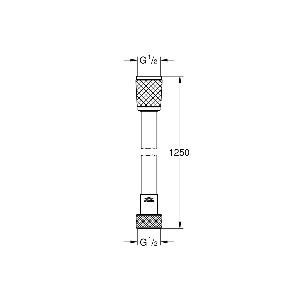 Шланг для душа Grohe 22114000 (CV032474) - фото 3
