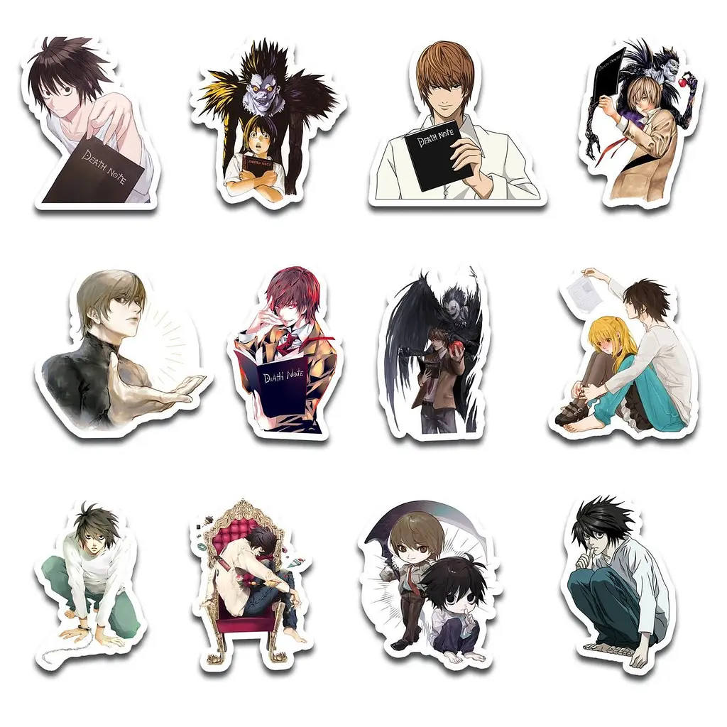 Стикерпак GeekLand Death Note 45 штук (SP DN 01) - фото 2