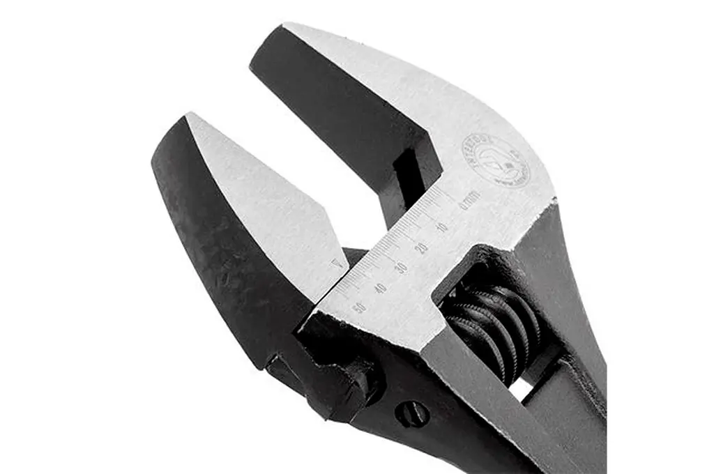 Ключ разводной Intertool 375 мм (0-50 мм) фосфатированный XT-0065 - фото 5