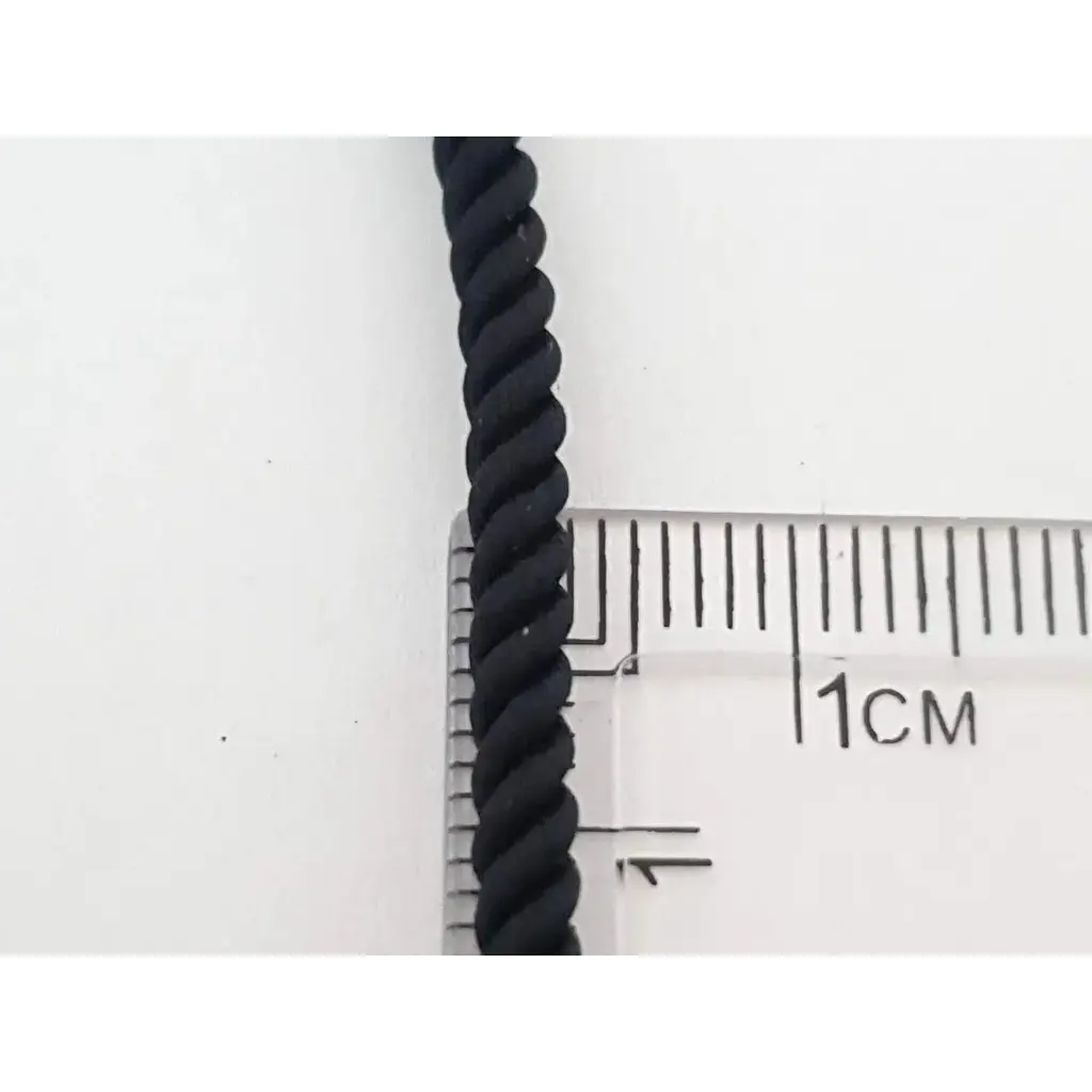 Ювелирный шнурок из текстиля Малина с серебряным вставками. 307/Р 40 60 - фото 4