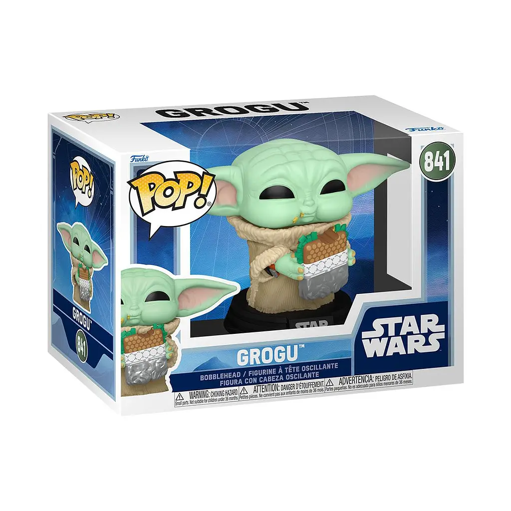 Ігрова фігурка FUNKO POP! серії "Мандалорець і Ґроґу" - ҐРОҐУ ІЗ СЕНДВІЧЕМ Funko 90821