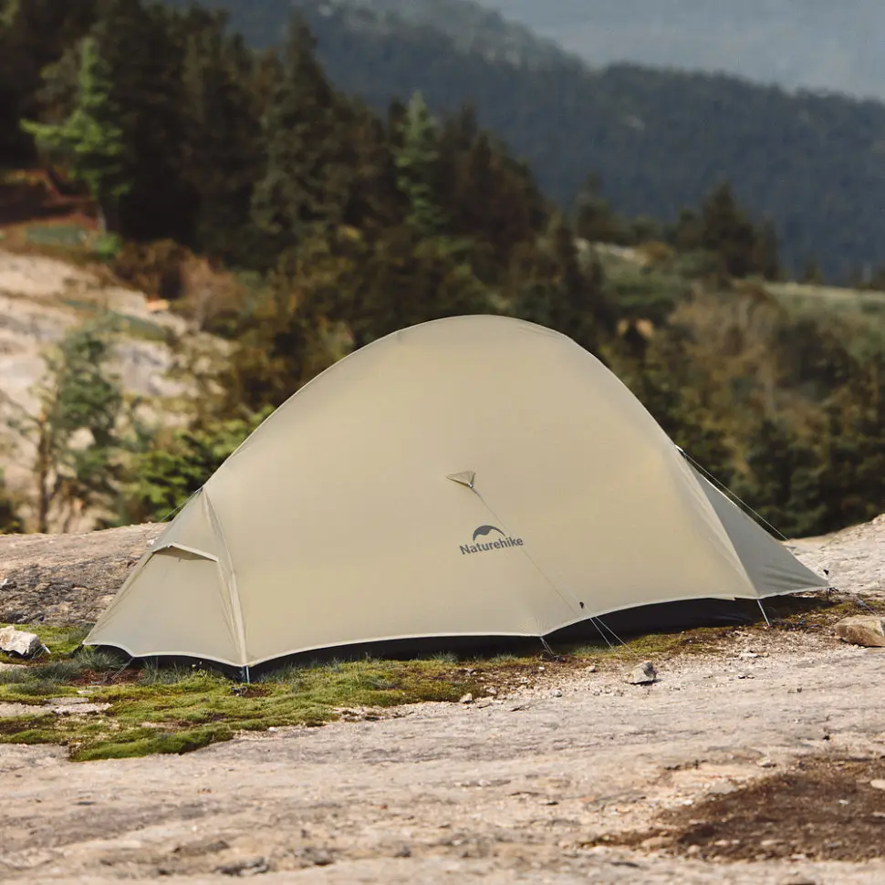 Намет надлегкий двомісний Naturehike Cloud Up Pro CNK2350WS020, 20D, пісочний - фото 5