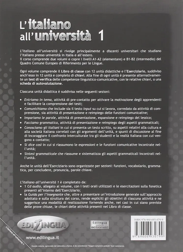 L'italiano all'universita 1. Guida per l'insegnante - - фото 2