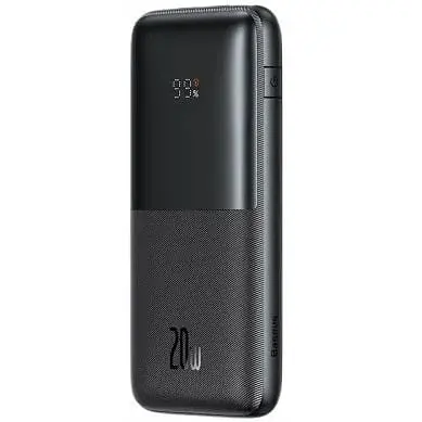 Внешний аккумулятор Baseus Bipow Pro 10000mAh 20w с дисплеем (PPBD040201) черный - фото 3