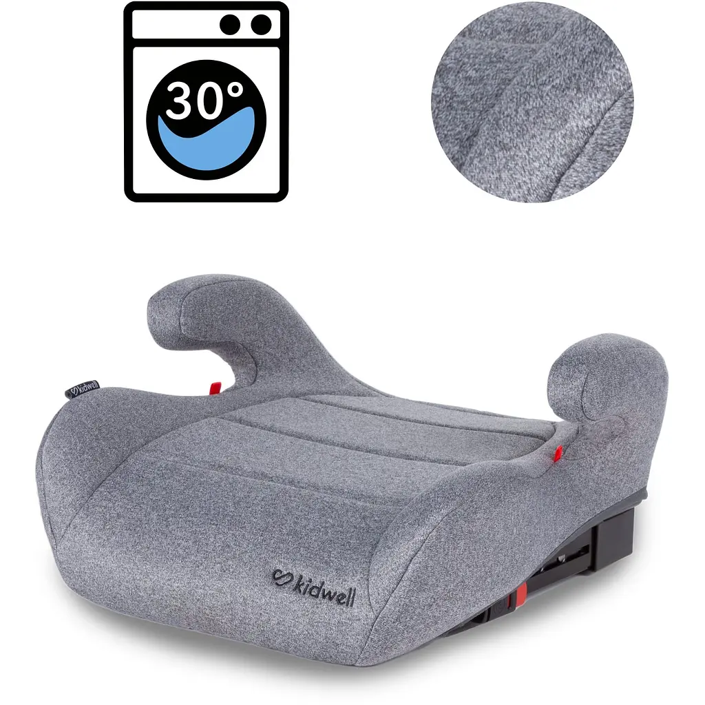 Бустер Kidwell Baxter Isofix 15-36 кг Grey - фото 6