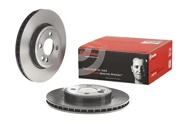 Диск гальмівний передній вентильований Mini 05-15р Brembo (09.A761.11) - фото 3