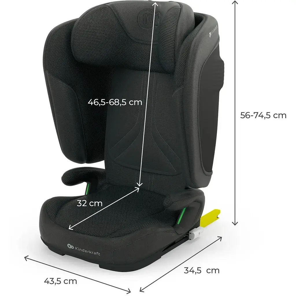 Автокрісло Kinderkraft Unity 2 i-Size Black (KCUNIT02BLK0000) - фото 9