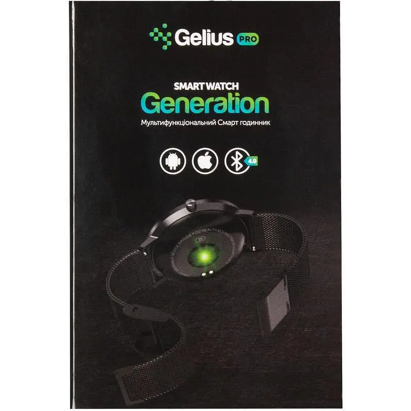 Смарт-годинник Smart Watch Gelius Pro GP-L6 (GENERATION) Black Xiaomilani Strap - фото 7