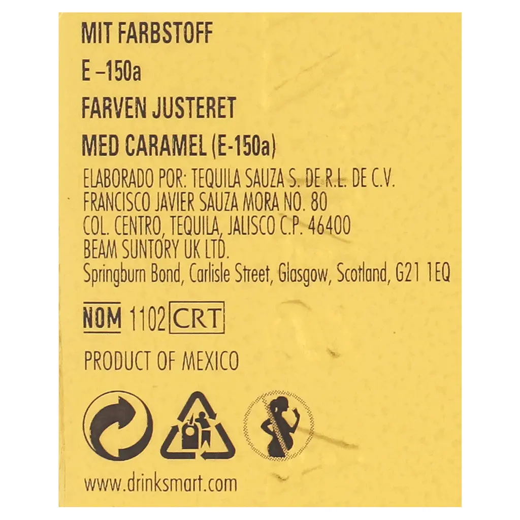 Текіла Sauza Gold, 38%, 0,5 л - фото 6