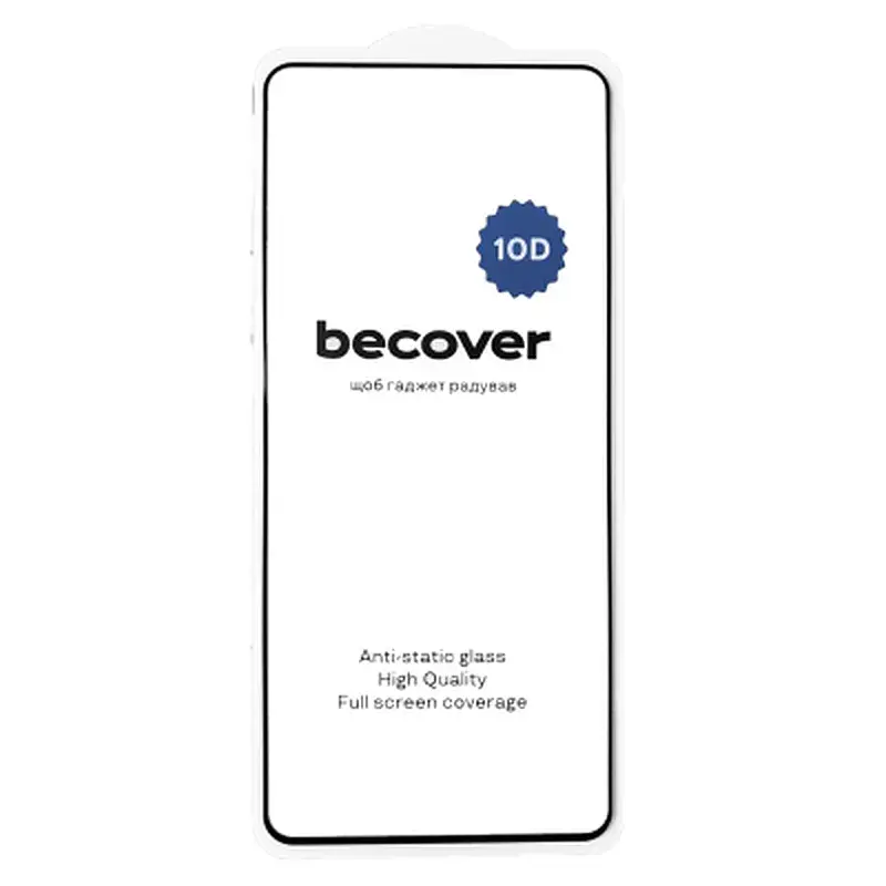 Скло захисне BeCover Realme C75 10D Black (713167) - фото 2