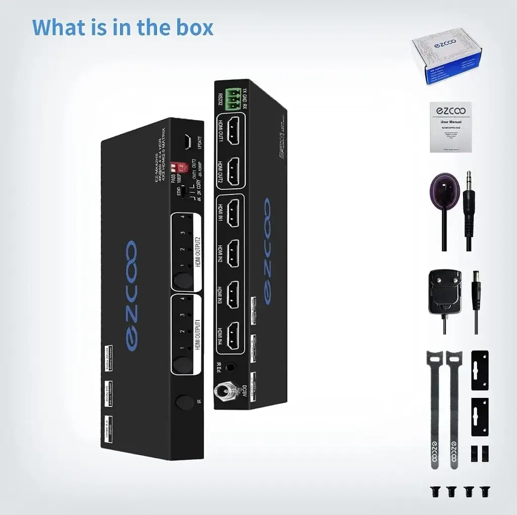 Комутатор для приставок EXCOO EZ-MX42PRO-HAS - фото 5