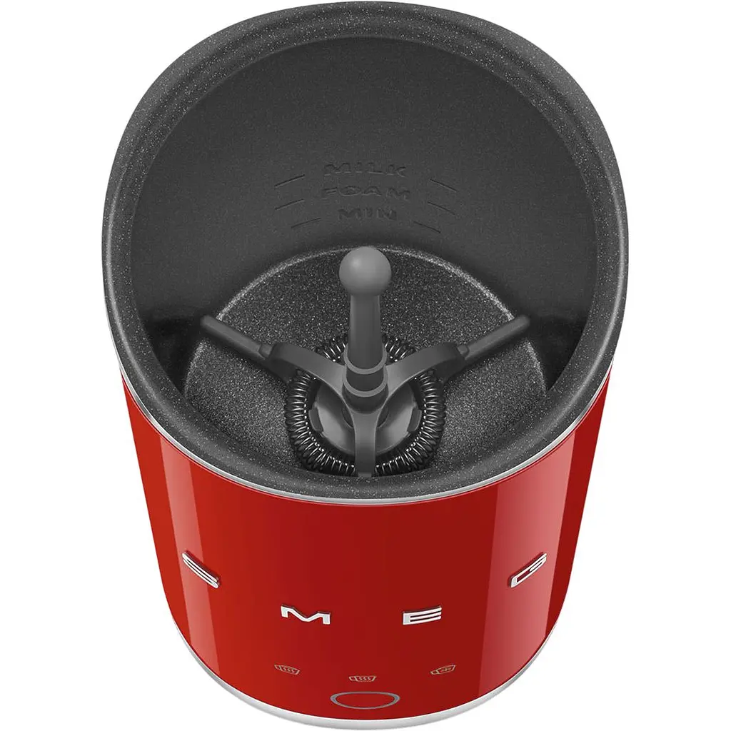 Пінозбивач молока Smeg MFF02RDEU Red [169573] - фото 8