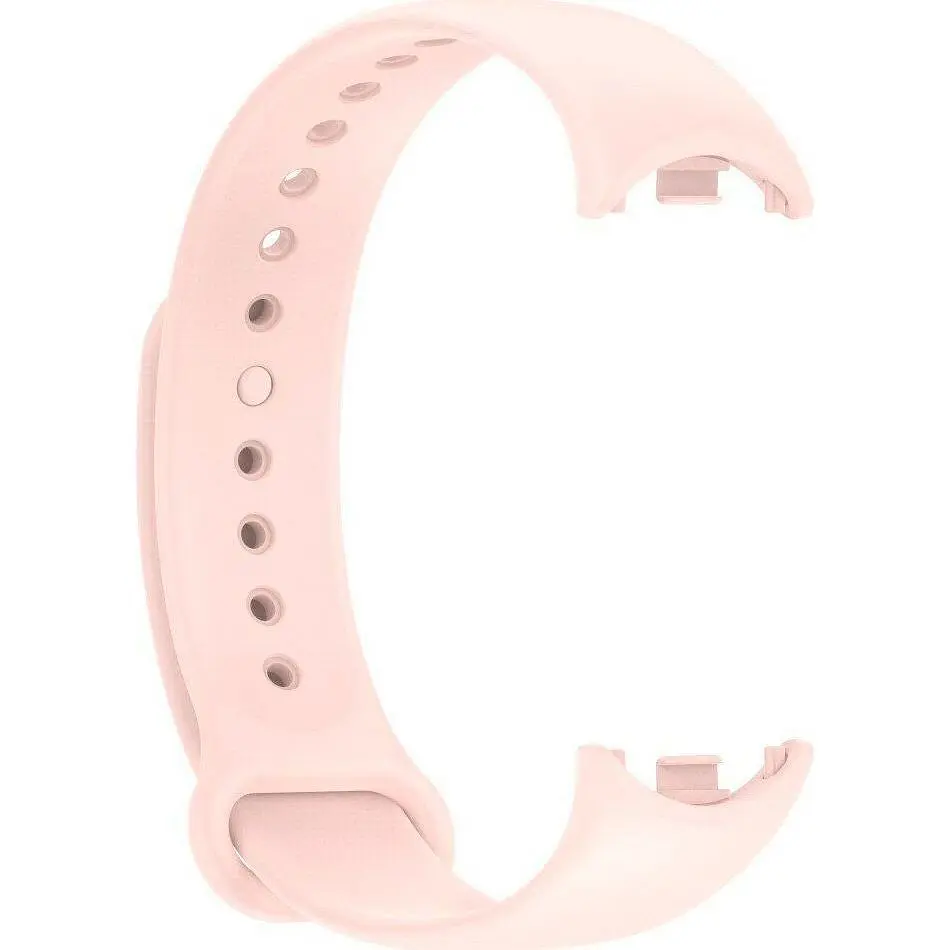 Ремінець для фітнес-браслету Xiaomi Smart Band 8 / 9 / 10 Soft Touch Pink [84633] - фото 2