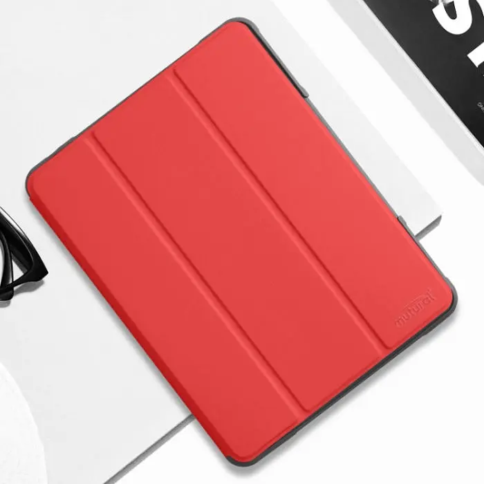 Чохол-книжка Mutural Yaxing Case для Apple iPad 10.2` (2019-2021) Red [76261] - фото 2