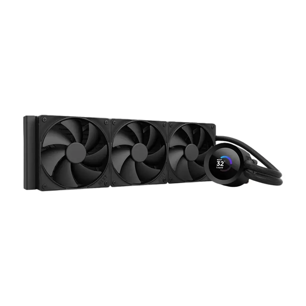 Система рідинного охолодження NZXT Kraken Plus V2 360mm AIO liquid cooler w/Displ (RL-KN360-B2)