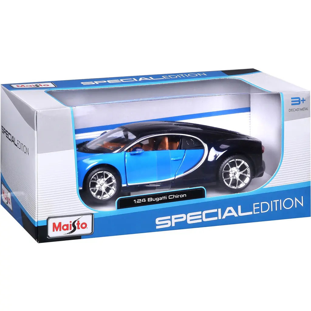 Ігрова автомодель Maisto Bugatti Chiron Blue 1:24 (31514 met. blue) - фото 17