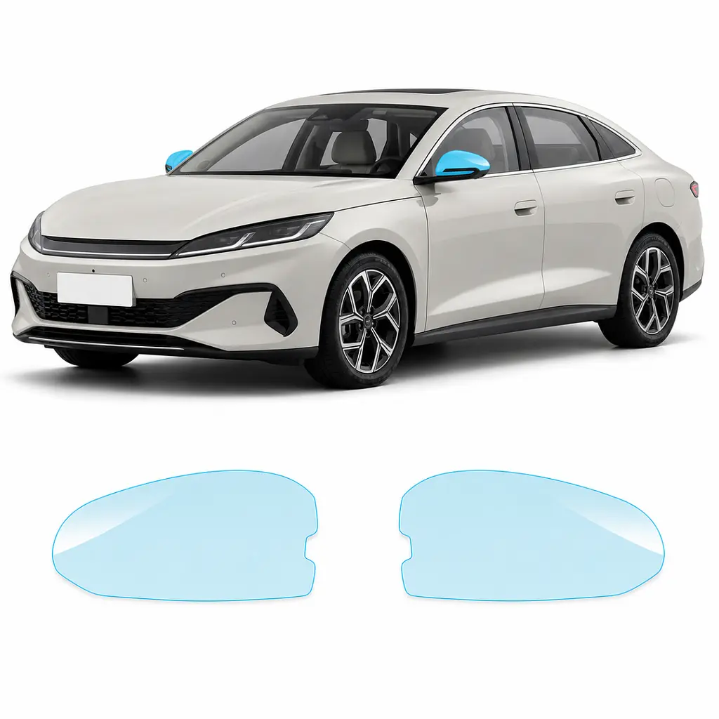 Антигравійна захисна бронеплівка за лекалами для BYD Qin L (Seal 06 / Seal 6 DM-i) I 2024- дзеркала