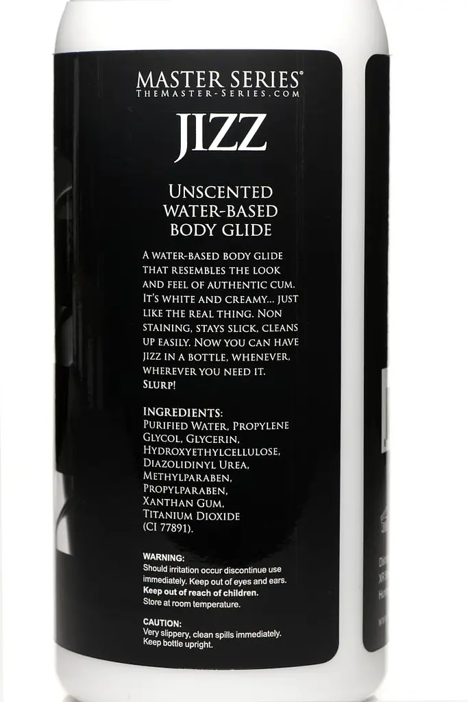 Кремоподібний Лубрикант без запаху на водній основі Jizz Wit Glijmiddel 1L - фото 2