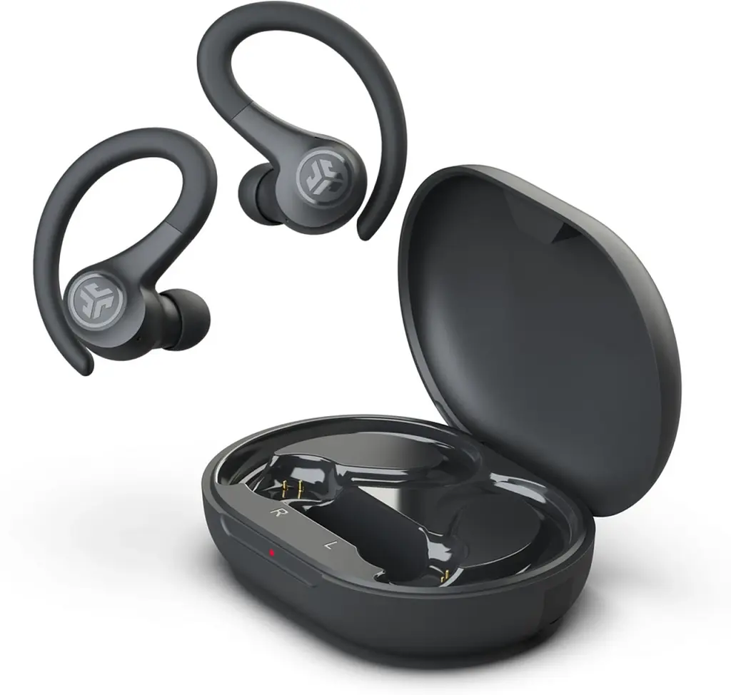 Навушники TWS Jlab Go Sport+ Graphite (IEUEBGAIRSPRTRBLK124) UA - фото 4