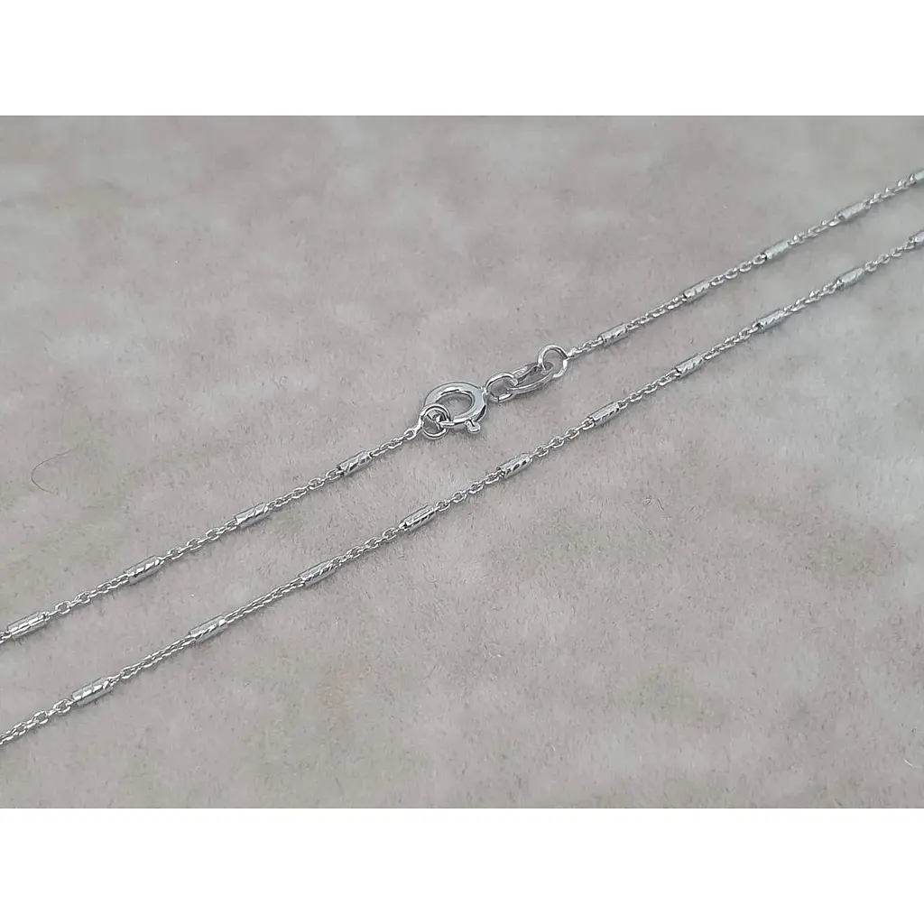 Срібний ланцюжок Аметист Якірне 320121РЦ 45 - фото 2