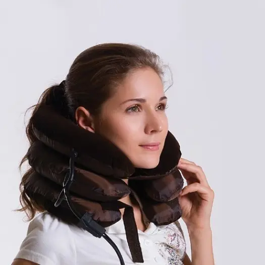 Масажер - комір для шиї Tractors for cervical spine ∙ Лікувальний надувний комір для розвантаження та масажу шиї - фото 4