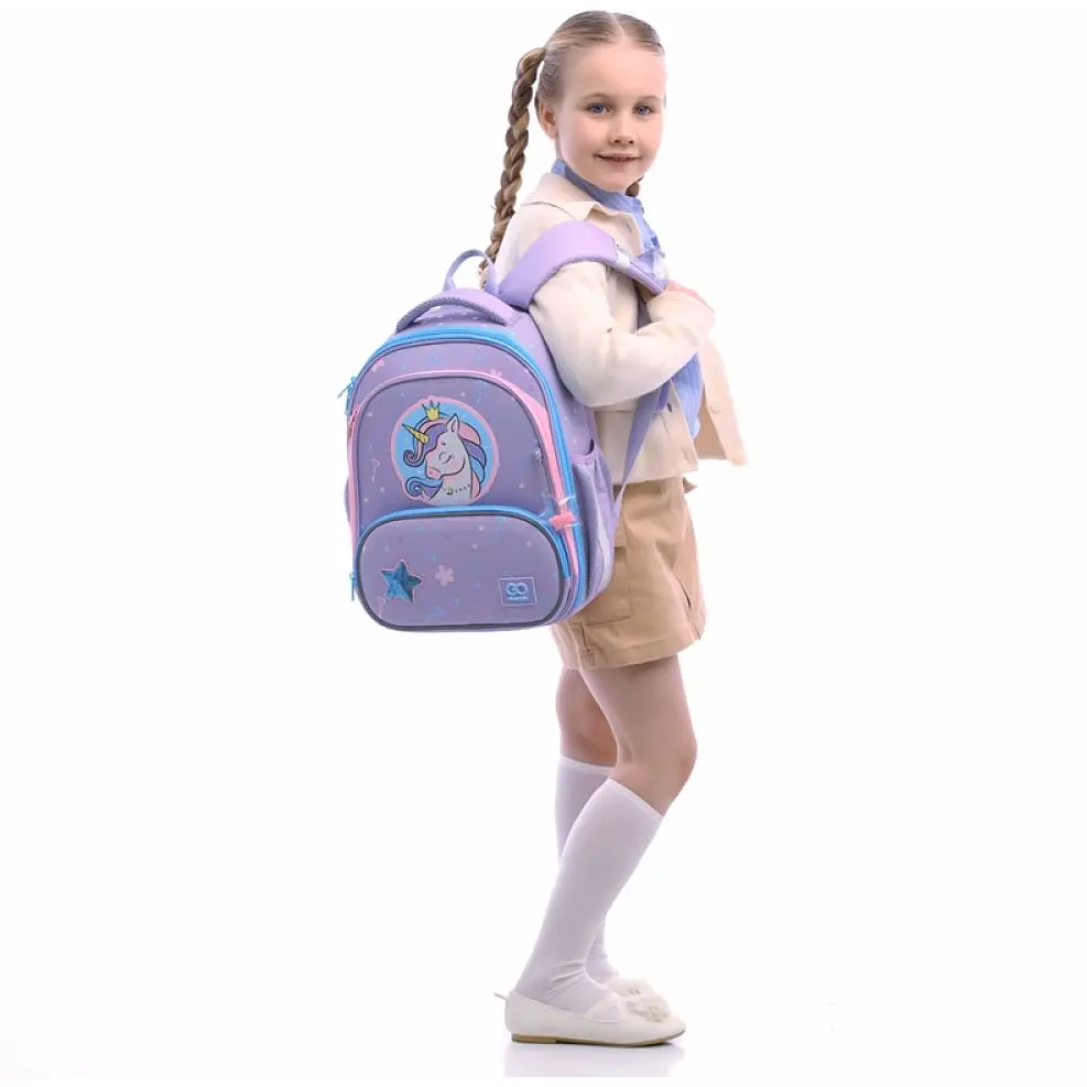 Рюкзак GoPack Education каркасний 597M-3 Fairytale Unicorn (GO25-597M-3) - фото 16