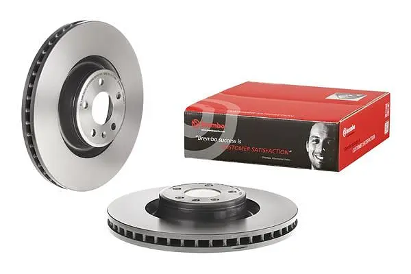 Диск гальмівний вентильований Audi A6 C7 10-19р Brembo (09.C426.11) - фото 2