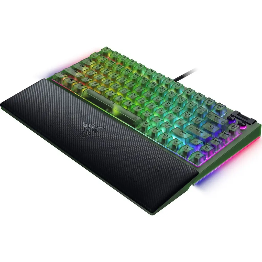 Клавіатура Razer BlackWidow V4 75% Phantom Green (RZ03-05003300-R3M1) [170785] - фото 4