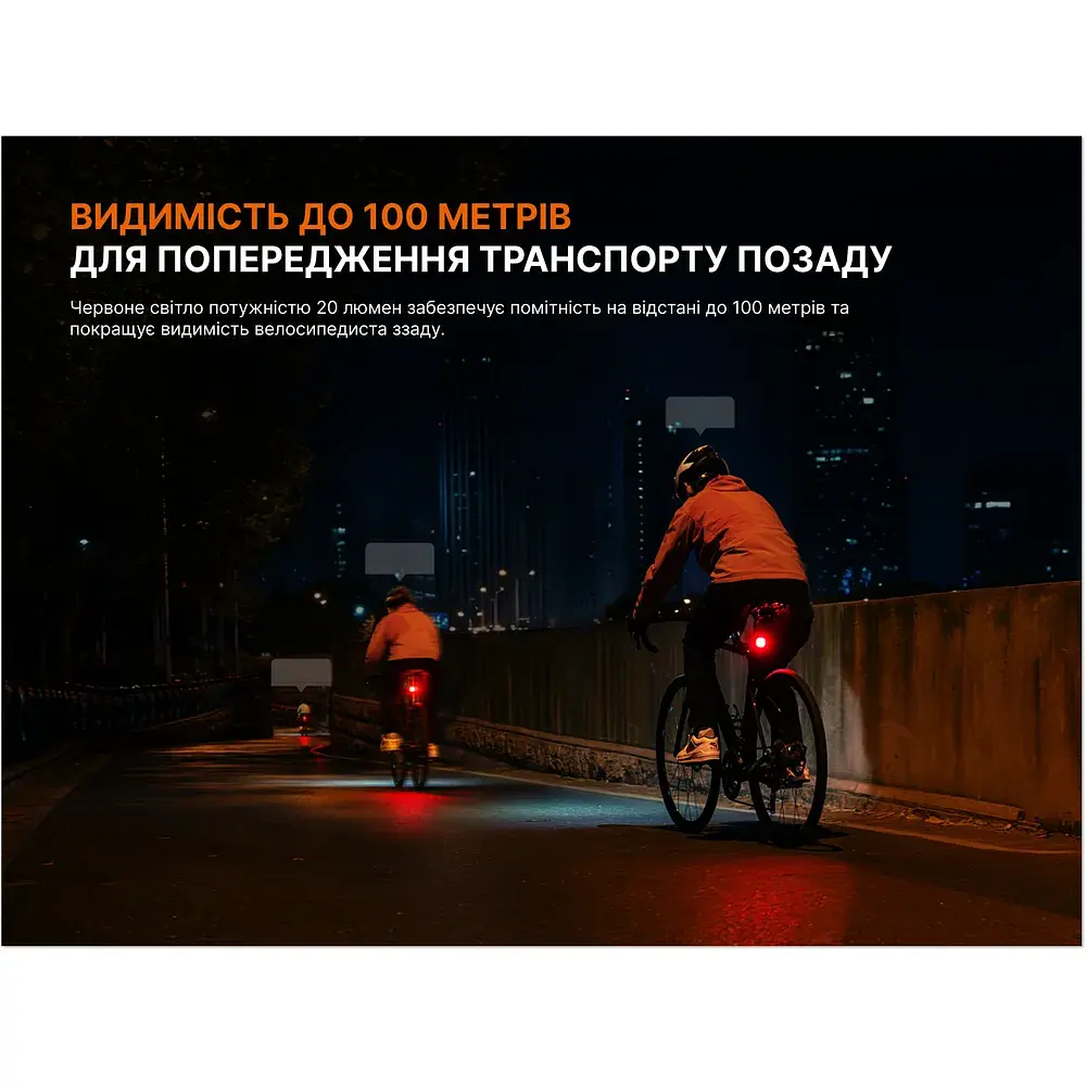 Комплект велофар Fenix BC28R - фото 12
