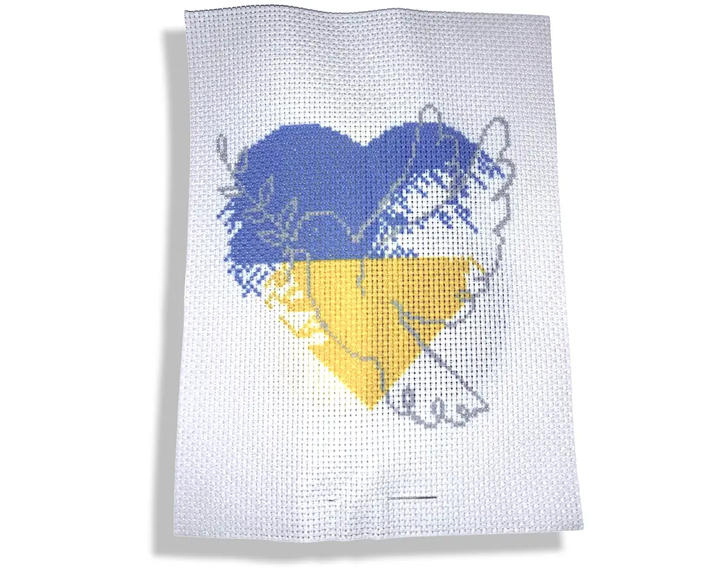 Набір для вишивання хрестиком тематичний Україна 15х20, А5, А-908