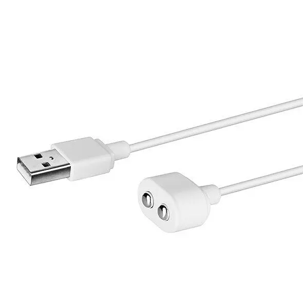Запасной кабель для игрушек Satisfyer USB charging cable White - фото 2