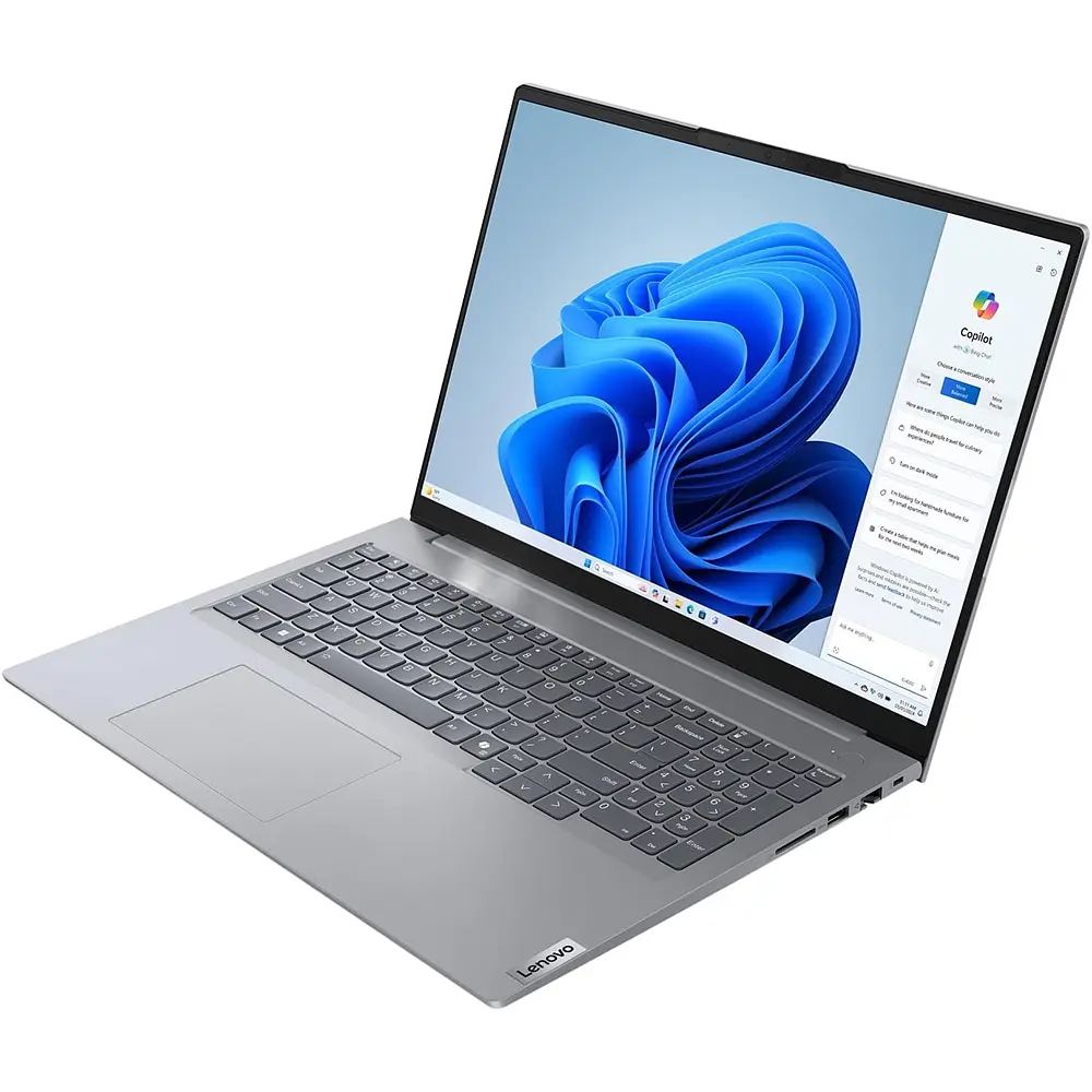 Ноутбук Lenovo ThinkBook 16 G7 ARP, AMD Ryzen 7 7735HS до 4.75 ГГц, 16" WUXGA, 16 ГБ, SSD 512 ГБ, AMD Radeon 680M, Free Dos - фото 3