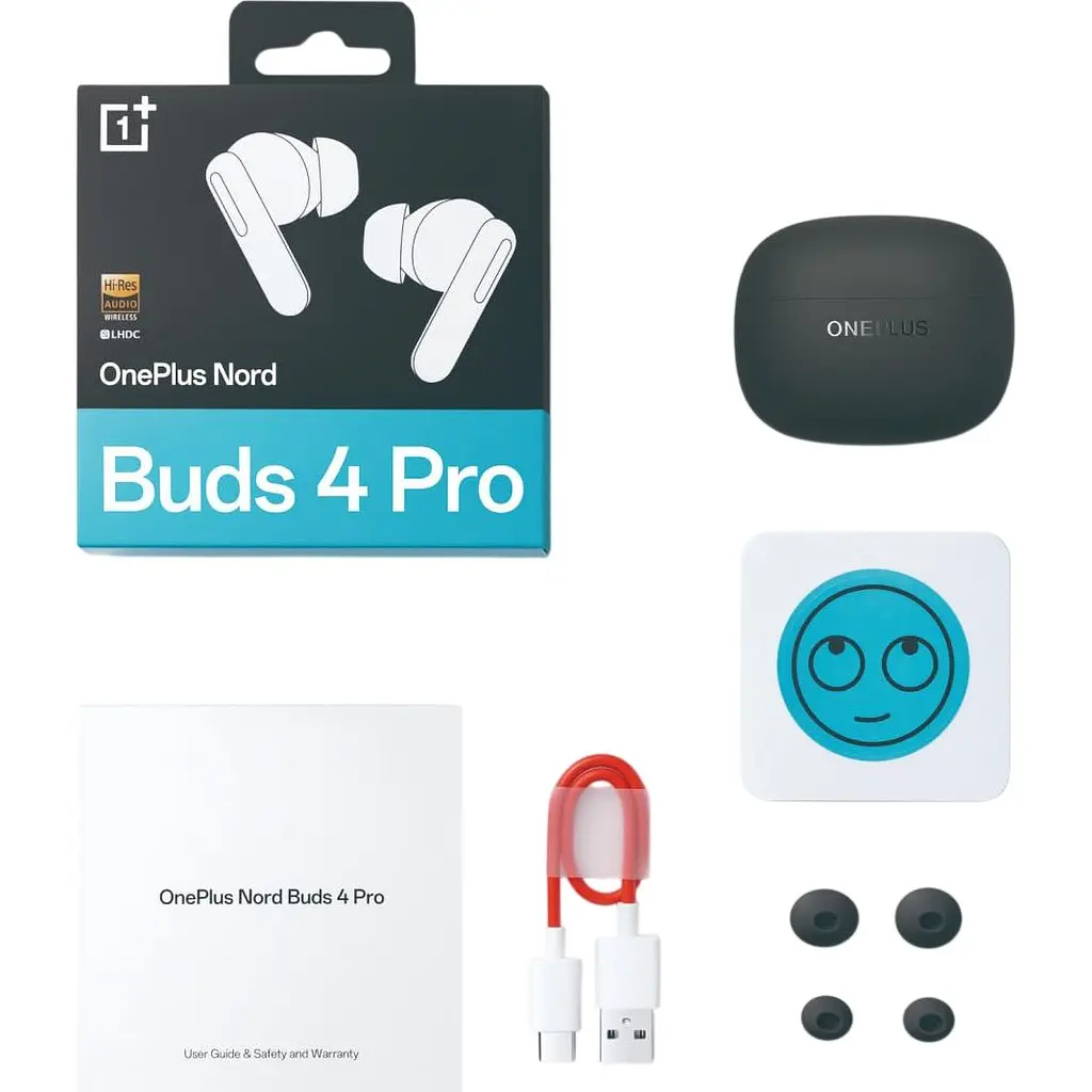 Навушники OnePlus Nord Buds 4 Pro E518A Raven Black [166366] - фото 7