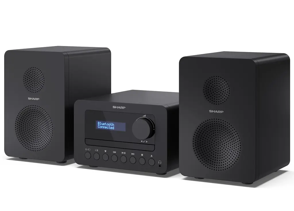Музичний центр — Hi-Fi мікросистема Sharp XLB514 40W Bluetooth Black - фото 4