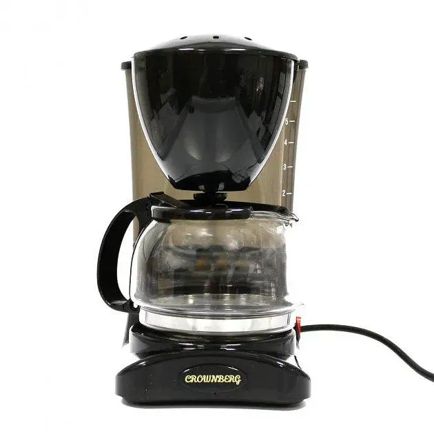 Капельная кофеварка Crownberg Cb 1563 800W со стеклянной колбой - фото 5