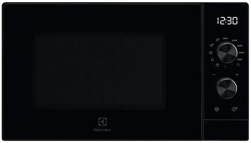 Мікрохвильова піч , 25л, мех. керування, 900Вт, чорний Electrolux teh0026027 - фото 2