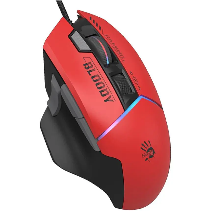 Мышь Bloody W95 Ultra Red Black (W95 Ultra (Sports Red)) - фото 2