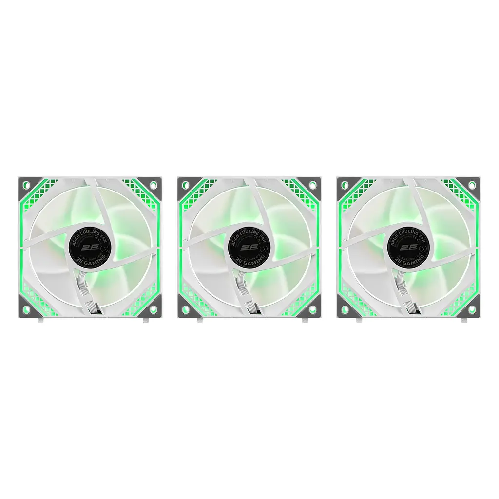 Комплект вентиляторів 2E GAMING Air Cool ACF120MW-ARGB - фото 6