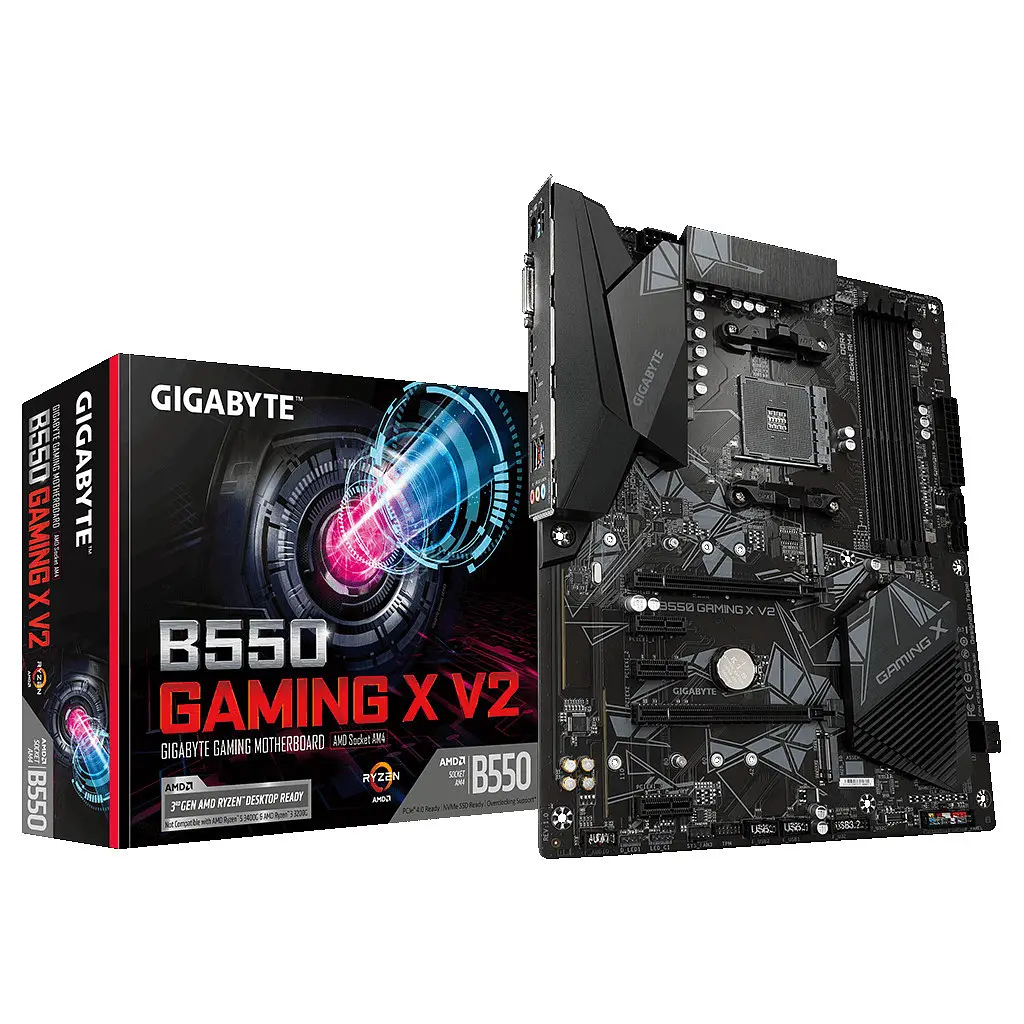 Материнська плата GIGABYTE B550 GAMING X V2 - фото 2