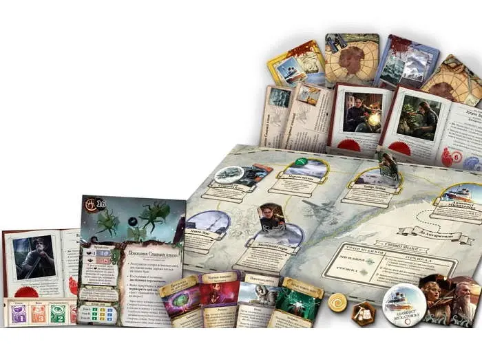 Настільна гра Geekach Games Прадавній жах. Гори божевілля (Eldritch Horror: Mountains of Madness) (укр.) (GKCH0290) - фото 8