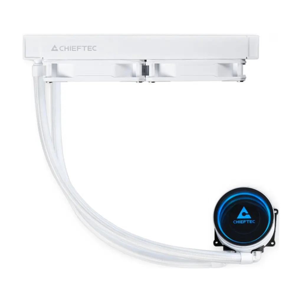 Система рідинного охолодження Chieftec Iceberg 240 ARGB WHITE (CLC-240-RGB-W) - фото 4