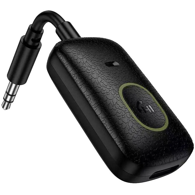 Bluetooth аудіо ресивер/трансмітер Hoco E151 Graceful (AUX 3.5mm) Black - фото 4