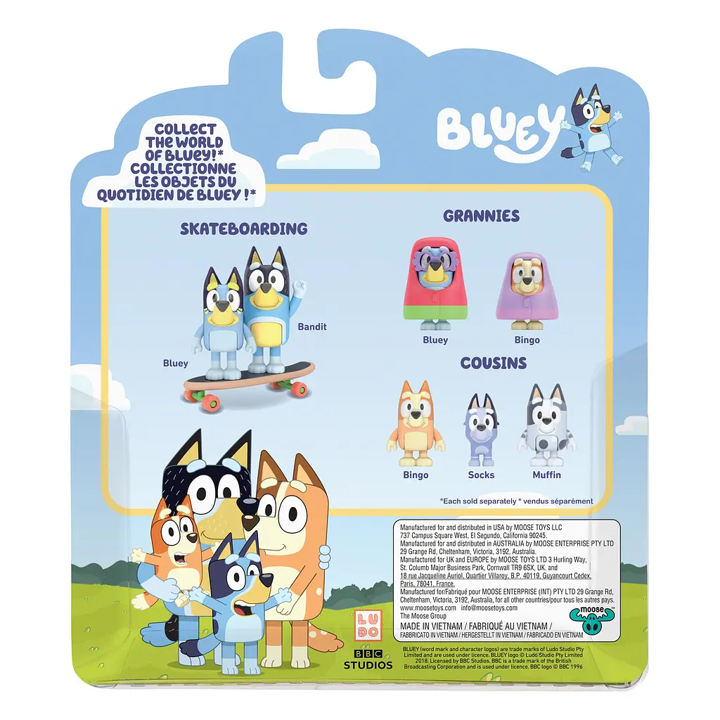 Ігровий набір 2 фігурки Bluey Час у басейні (125397) - фото 4