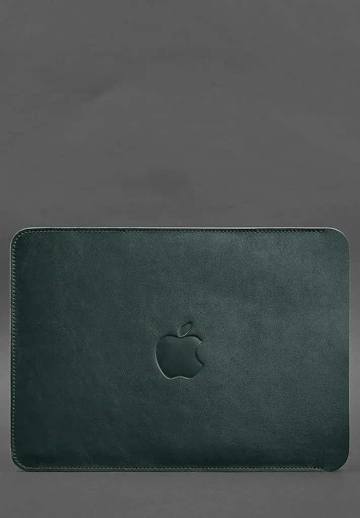 Шкіряний чохол BlankNote для MacBook Air 15-inch (2023) Зелений - фото 3